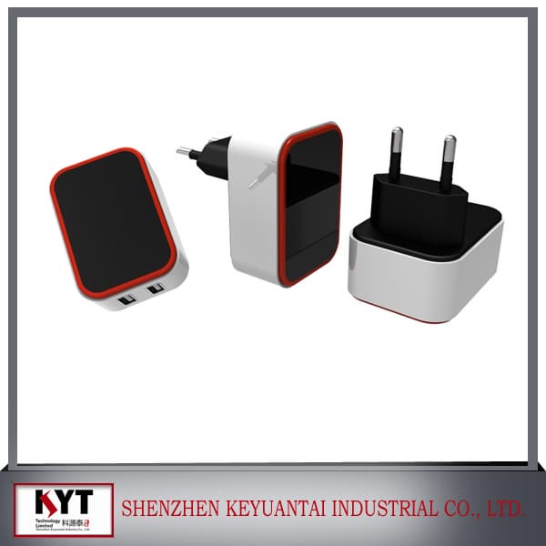 5V2A Dual usb wall charger